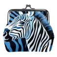 thumbnail image 1 of Zebra Premium Microfiber Coin Purse with Zinc Alloy Jaws - Stylish & Compact Travel Wallet for Coins - 4.3x4.7 in/11x12 cm - Ideal for on-the-go Organization & Easy Access - Durable & Versatile, 1 of 7