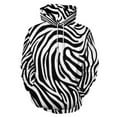thumbnail image 1 of Zebra Print 3D Print Hoodie Men Women Autumn Thin Pullover Sweatshirt Vintage Streetwear Tops, 1 of 6