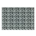 thumbnail image 1 of Zebra Print Cutting Board, Exotic Savanna Inspired Animal Skin Diagonal and Wavy Illustration, Decorative Tempered Glass Cutting and Serving Board, in 3 Sizes, by Ambesonne, 1 of 2