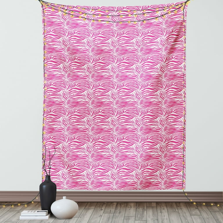 Zebra store print tapestry