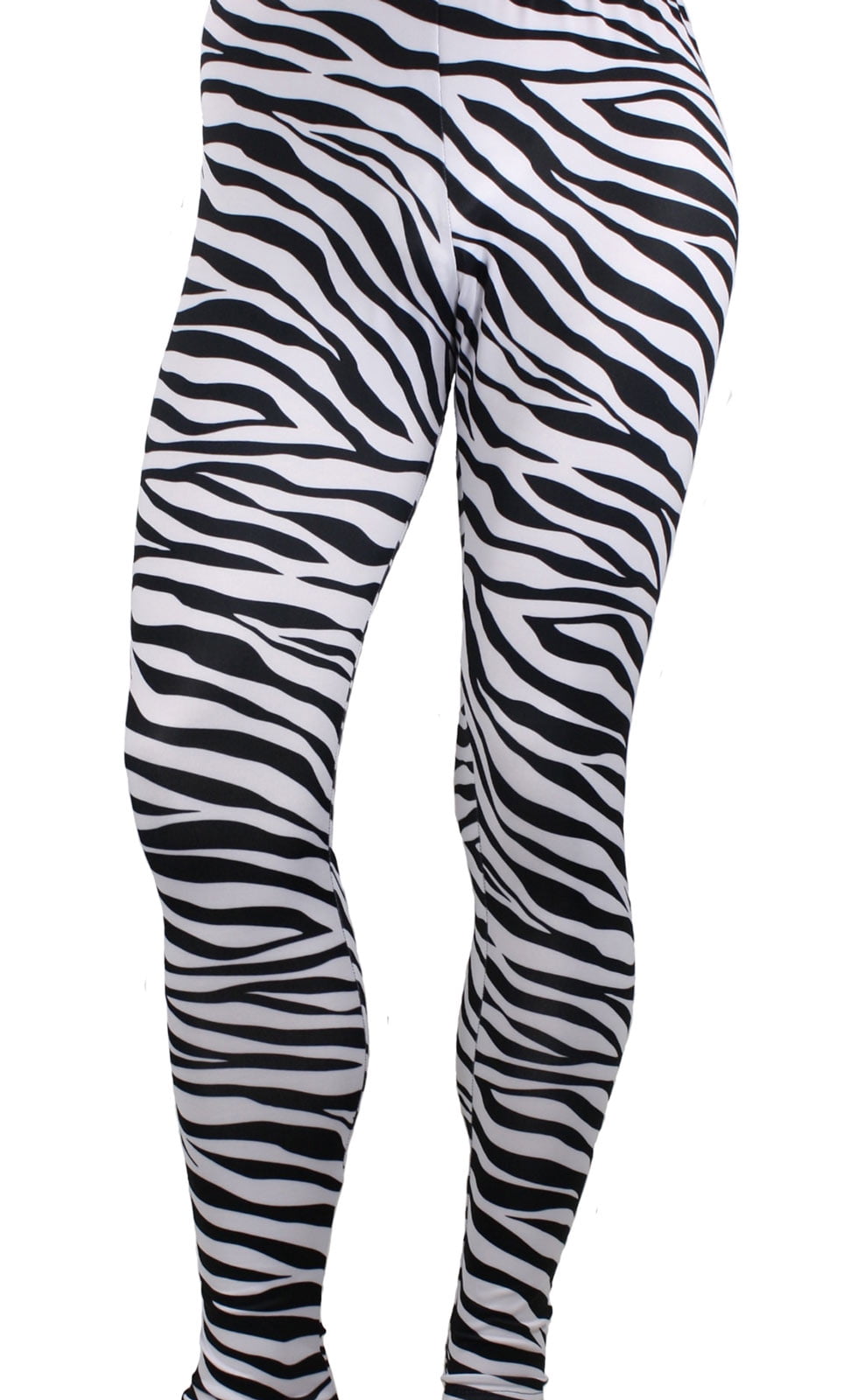 Zebra Print Men's Spandex Stretch Pants Small 