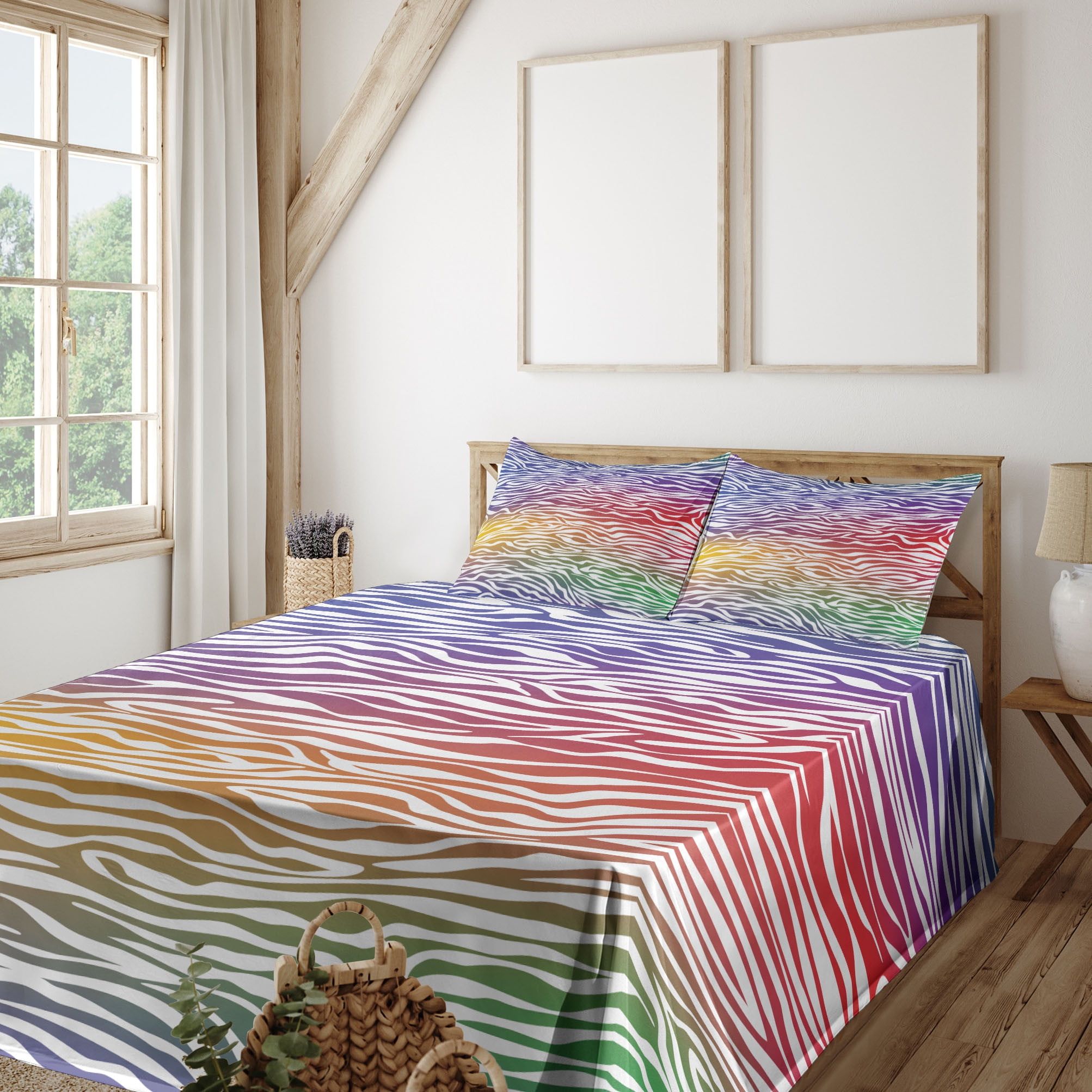 Zebra Print Sheet Set Abstract Zebra Skin Pattern Geometric Horizontal zebra-print-sheet-set-abstract-zebra-skin-pattern-geometric-horizontal