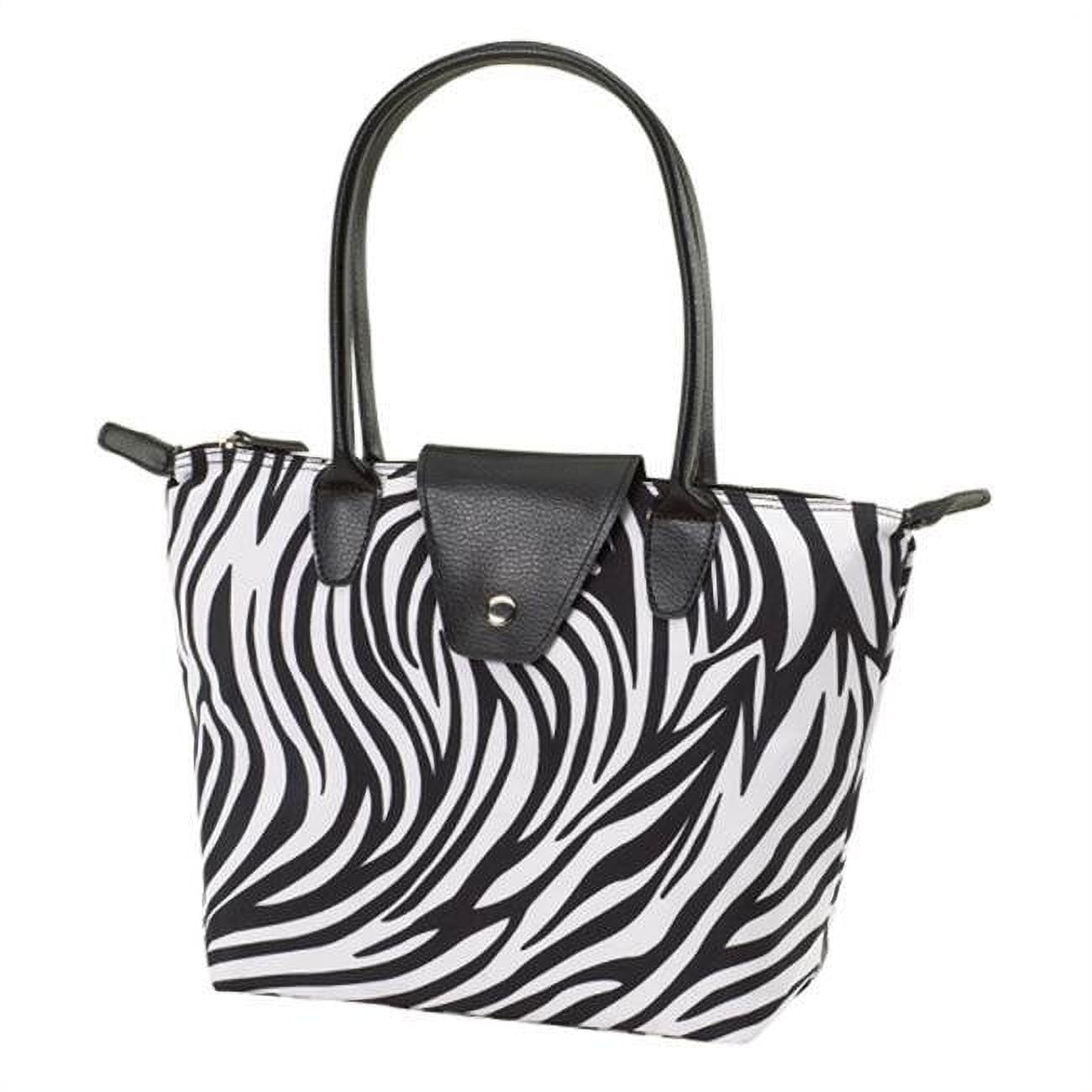 Joann Marie Designs Short Handle Fold-Up Bag - Black