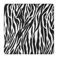 thumbnail image 1 of Zebra Print Tablecloth with Rainbow Stripes, Abstract Zebra Pattern, Colorful Animal Theme, Fashionable Zebra Aesthetic Table Cover for Kitchen or Outdoor Use, 1 of 6