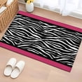 thumbnail image 1 of Zebra Printed Entryway Rug 2'x3'&nbsp; Non Slip Front Door Mats, Modern Geometric Balck White Stripes Entrance Rugs Indoor Outdoor Carpet, Washable Floor Mats Small Area Rug for Bedroom Kitchen, 1 of 8