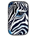 thumbnail image 1 of Zebra Printed Furry Soft 12.5x8.2 Inch Car Armrest Mat Cover Accessories, 1 of 6