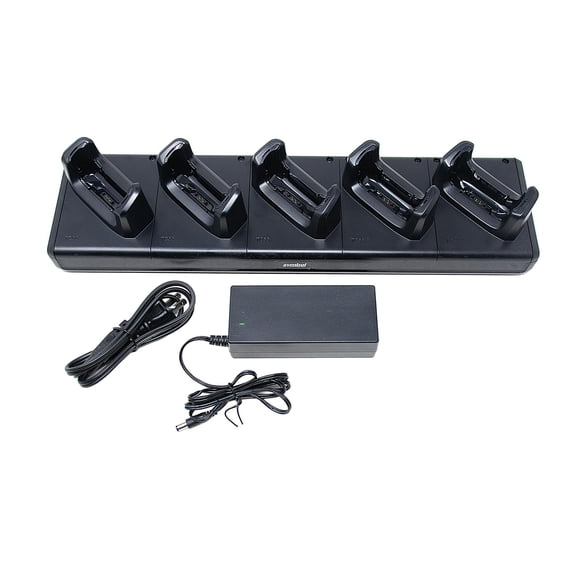 Zebra SYMBOL TC55 5-Slot Charging Cradle Station with AC Adapter