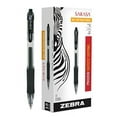 thumbnail image 1 of Zebra Sarasa Retractable Gel Ink Pens, Fine Point, 0.5mm, Black, Rapid Dry Ink, 12-Count, 1 of 5
