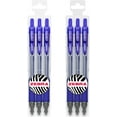 thumbnail image 1 of Zebra - Sarasa Retractable Gel Ink Rollerball - Fast Drying - 0.7mm - Blue Ink - 2 x Wallet of 3 - 6 Pens, 1 of 5