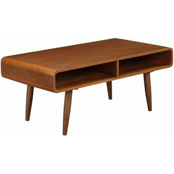 Zebra Series Halmstad Coffee Table, Rich Walnut