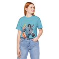 thumbnail image 1 of Zebra Graphic Unisex 100 Cotton Vintage Animal Art T-Shirt 2, 1 of 91