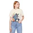 thumbnail image 1 of Zebra Graphic Unisex 100 Cotton Vintage Animal Art T-Shirt 2, 1 of 8