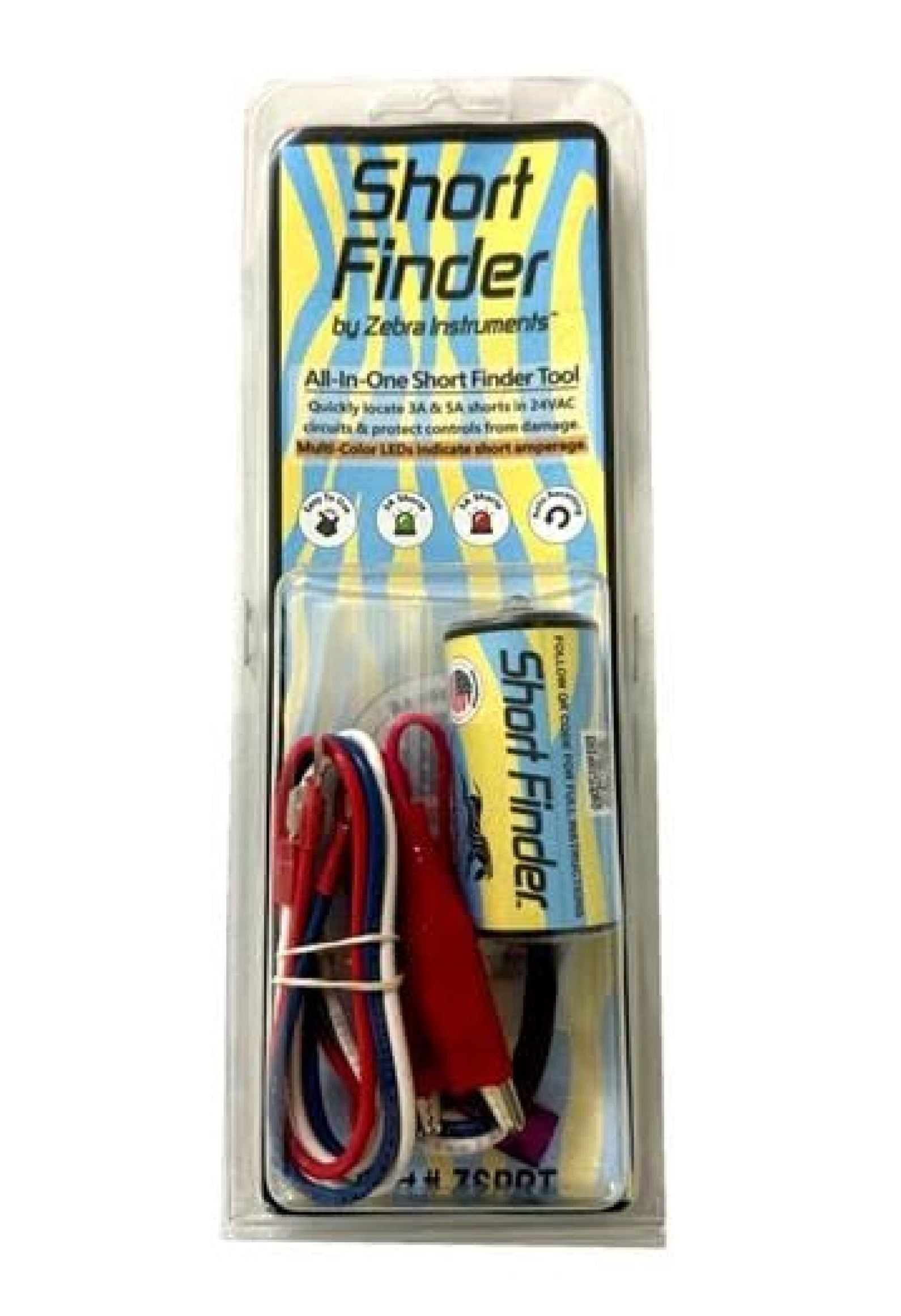 Zebra Short Finder Tool # ZSPRT Used to Quickly Locate Shorts in 24 VAC Circuits Zebra Short Finder Tool # ZSPRT Used to Quickly Locate Shorts in 24 VAC Circuits