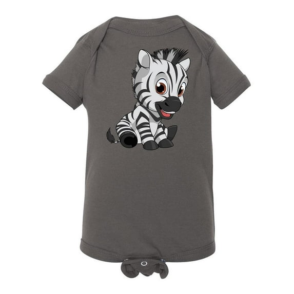 Zebra Sitting Bodysuit Infant -Image by Shutterstock, 6 Months