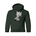 thumbnail image 1 of Zebra Sitting Hoodie Juniors -Image by Shutterstock,  Medium, 1 of 4