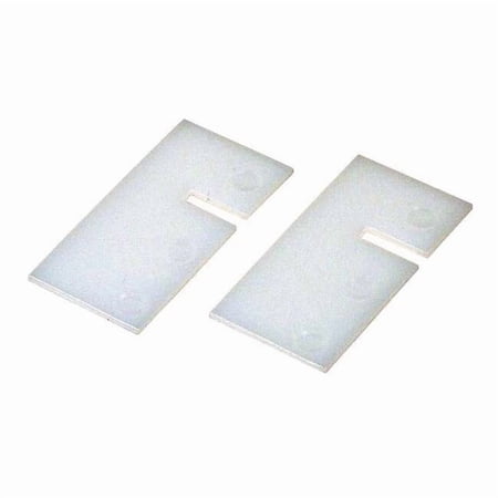 Zebra Skimmers Belt Skimmers Wipers,Plastic,1 in.,PR BXWIP