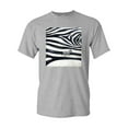 thumbnail image 1 of Zebra Skin Pattern Animal Tanya Ramsey Artworks Art DT Adult T-Shirt Tee, 1 of 2