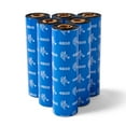thumbnail image 1 of Zebra Standard Black Wax Ribbon for Thermal Transfer Printers, 1476' x 4.33" - 1" Core - 6 Rolls, 1 of 7