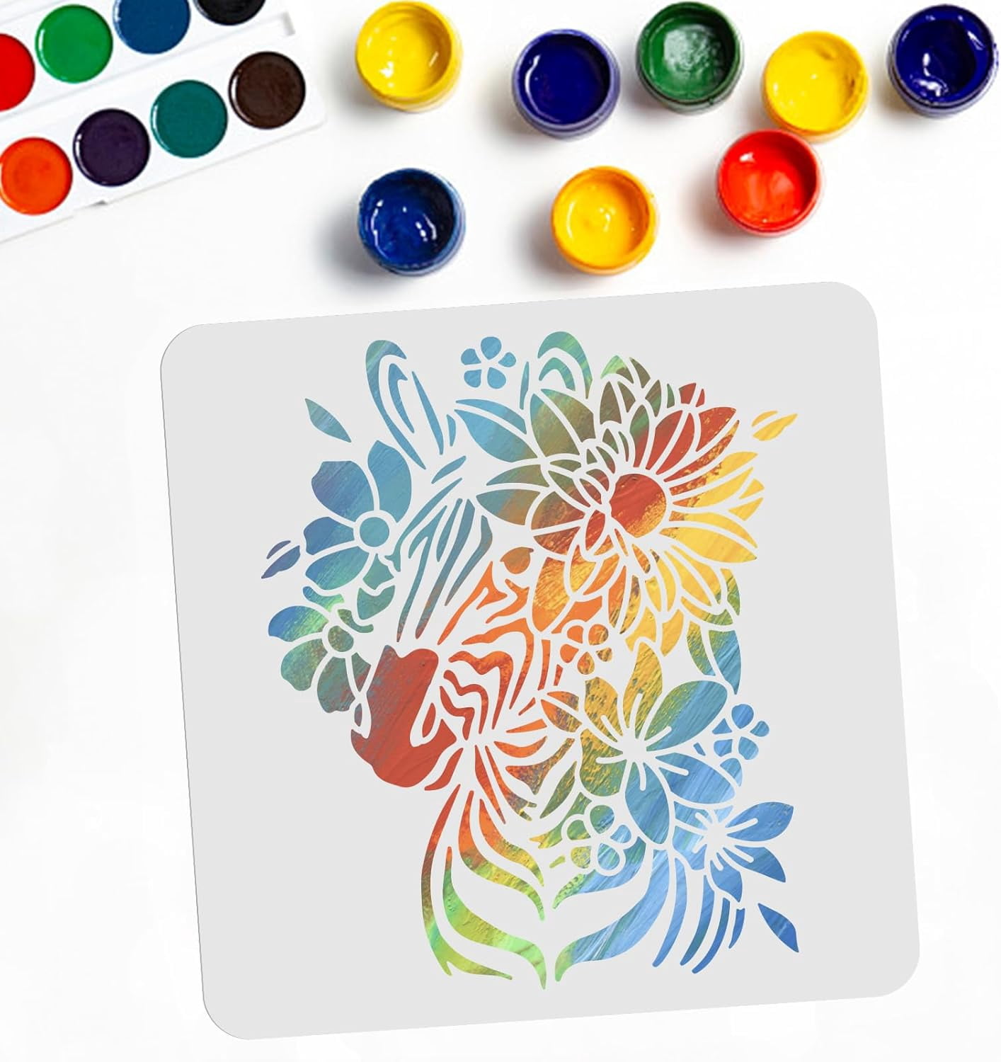 Zebra Stencil Zebra Flower Template Zebra Drawing Painting Stencils 11. ...