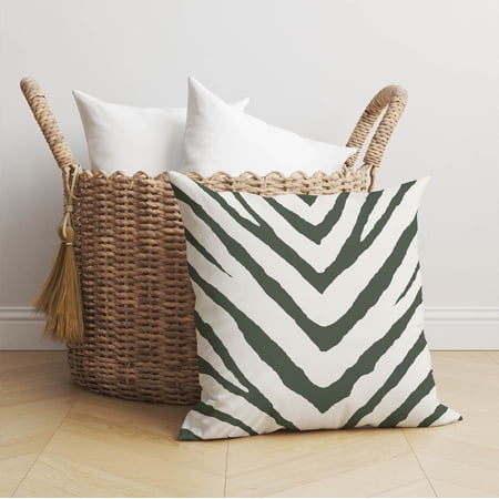 Zebra Stripe Chimi Throw Pillow