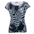 thumbnail image 1 of Zebra Sublimation Juniors T-Shirt - X-Large, 1 of 2