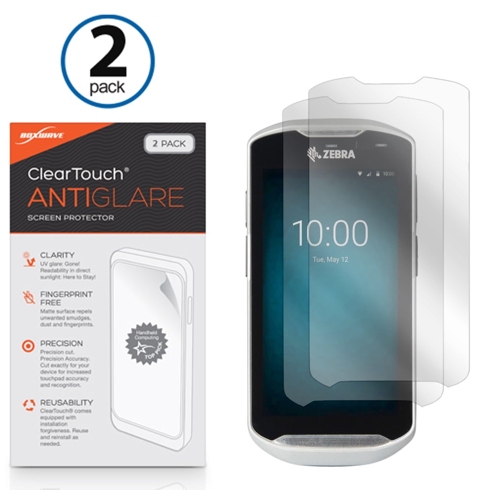 Zebra TC56 Screen Protector, BoxWave [ClearTouch AntiGlare (2Pack