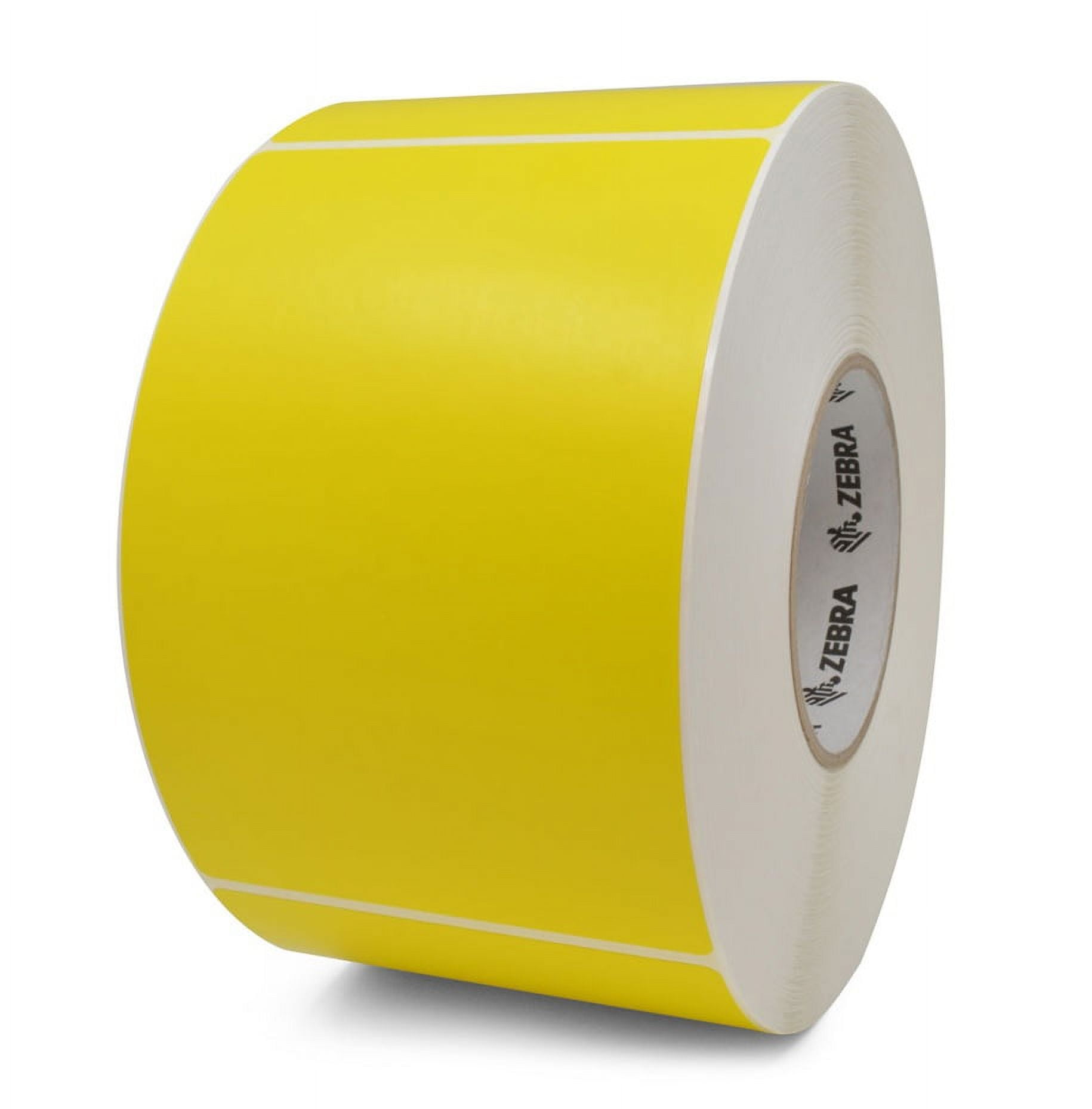 Zebra Thermal Transfer Barcode Label, 4" x 6" Paper Label with 3" Core, 1,000 Labels per Roll, 4 Rolls