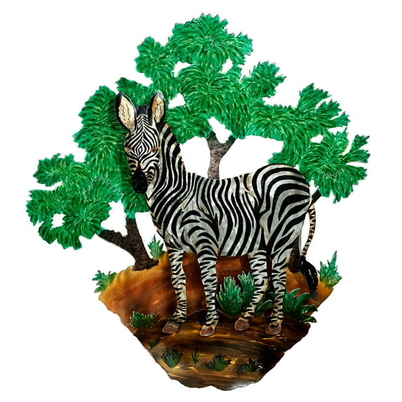 Zebra Wall Sculpture