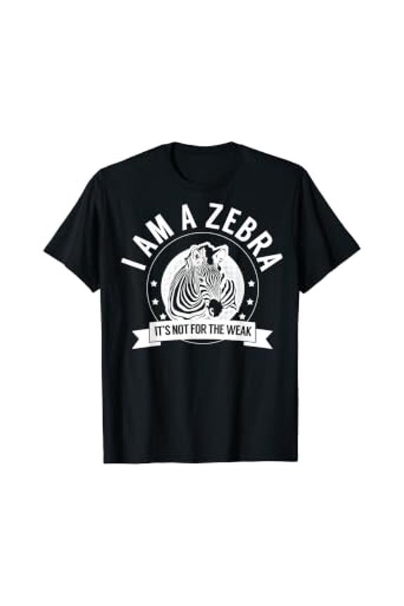 Zebra Warrior NFTW T-Shirt -ARD, CVID, FD, HSP, EDS, NET, PI, Unisex T-Shirt