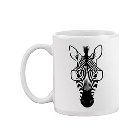 Zebra With Glasses Mug - SPIdeals Designs,