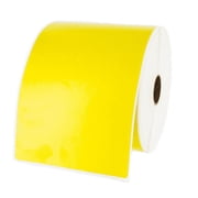 Zebra Yellow Shipping Labels 4" x 6" LV-10010060