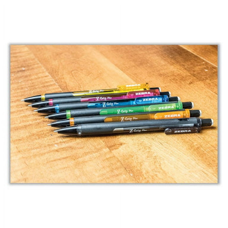Z-Grip Plus Mechanical Pencil, 0.7 mm, HB (#2), Black Lead, Assorted Barrel Colors, Dozen Z-Grip Plus Mechanical Pencil, 0.7 mm, HB (#2), Black Lead, Assorted Barrel Colors, Dozen
