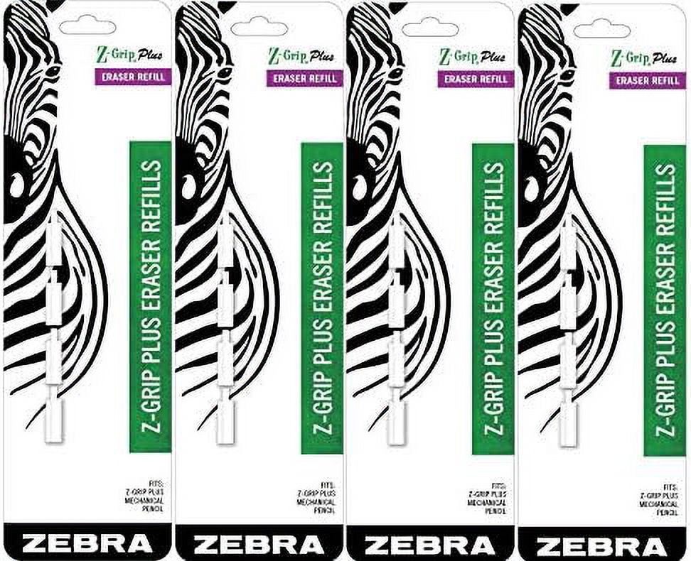 Zebra ZGrip Plus Mechanical Pencil Eraser Refills 16Count