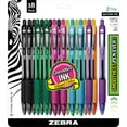 thumbnail image 1 of Zebra Z-Grip Retractable Ballpoint 1.0mm Fashion Assorted 18Pk, 1 of 6