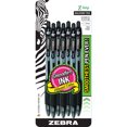 thumbnail image 1 of Zebra Z-Grip Retractable Ballpoint Pen, Medium Point, 1.0mm, Black Ink, 7-Count, 1 of 5