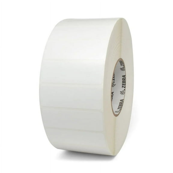Zebra Z-Perform 1000D Direct Thermal Labels, 2" x 1.25" Label, 0.75" Core, 280 Per Roll, 6 Rolls