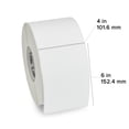 Zebra Z-Perform 1000D Direct Thermal Labels, 4" x 6" Label, 3" Core ...