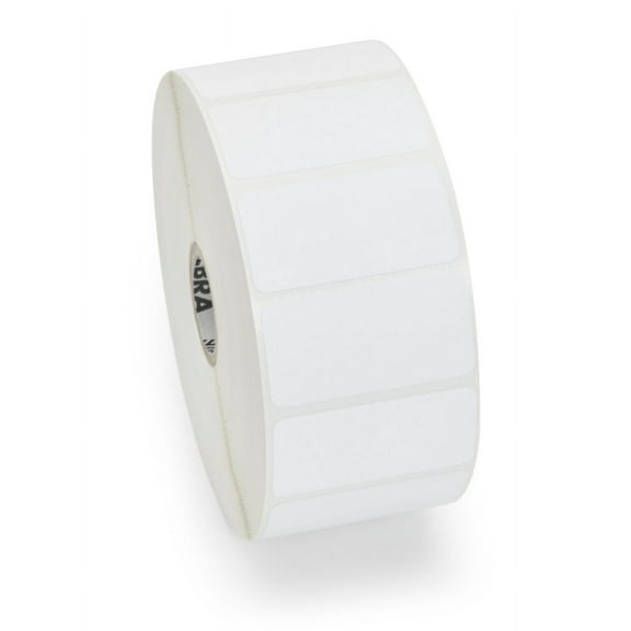 Zebra Z-Select 4000D Direct Thermal Labels, 2.375" x 1" Label, 1" Core, 2,340 Per Roll, 6 Rolls