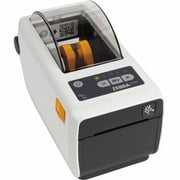 Zebra ZD411 Healthcare Direct Thermal Barcode Printer, 2  Desktop Label Printer, USB & Bluetooth, White Healthcare Model, ZD4AH22-D01M00EZ