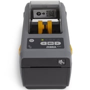 Zebra ZD411D 4" Direct Thermal Label Printer   203 dpi, USB & Ethernet, Compact Industrial Barcode Printer, P/N; ZD4A022-D01M00EZ