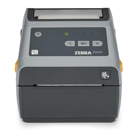 Zebra ZD621 4-Inch Direct Thermal Shipping Desktop Label Printer with USB/Serial/Ethernet and No Ink Required (203 DPI)