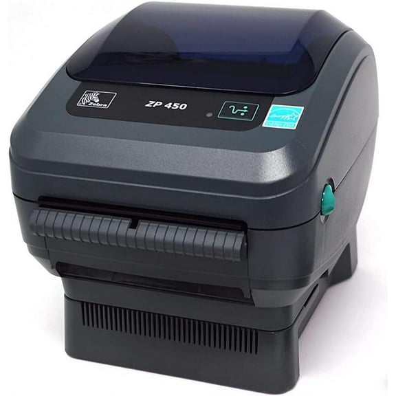 Zebra ZP450 (ZP 450) Label Thermal Bar Code Printer | USB, Serial, and Parallel Connectivity 203 DPI Resolution | Made for UPS WorldShip | Includes Software