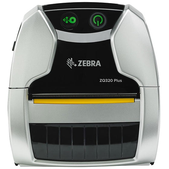 Zebra ZQ320 Plus 3 Mobile Direct Thermal Printer 203 dpi, WiFi (802.11ac) + Bluetooth 4.x, 2280mAh Battery, IP54, P/N; ZQ32-A0W03R0-00