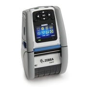 Zebra ZQ610 Mobile Printer   4-Inch 203 DPI Direct Thermal Barcode Printer with Bluetooth & Wi-Fi   ZQ61-HUWA000-00 with Original Power Adapter