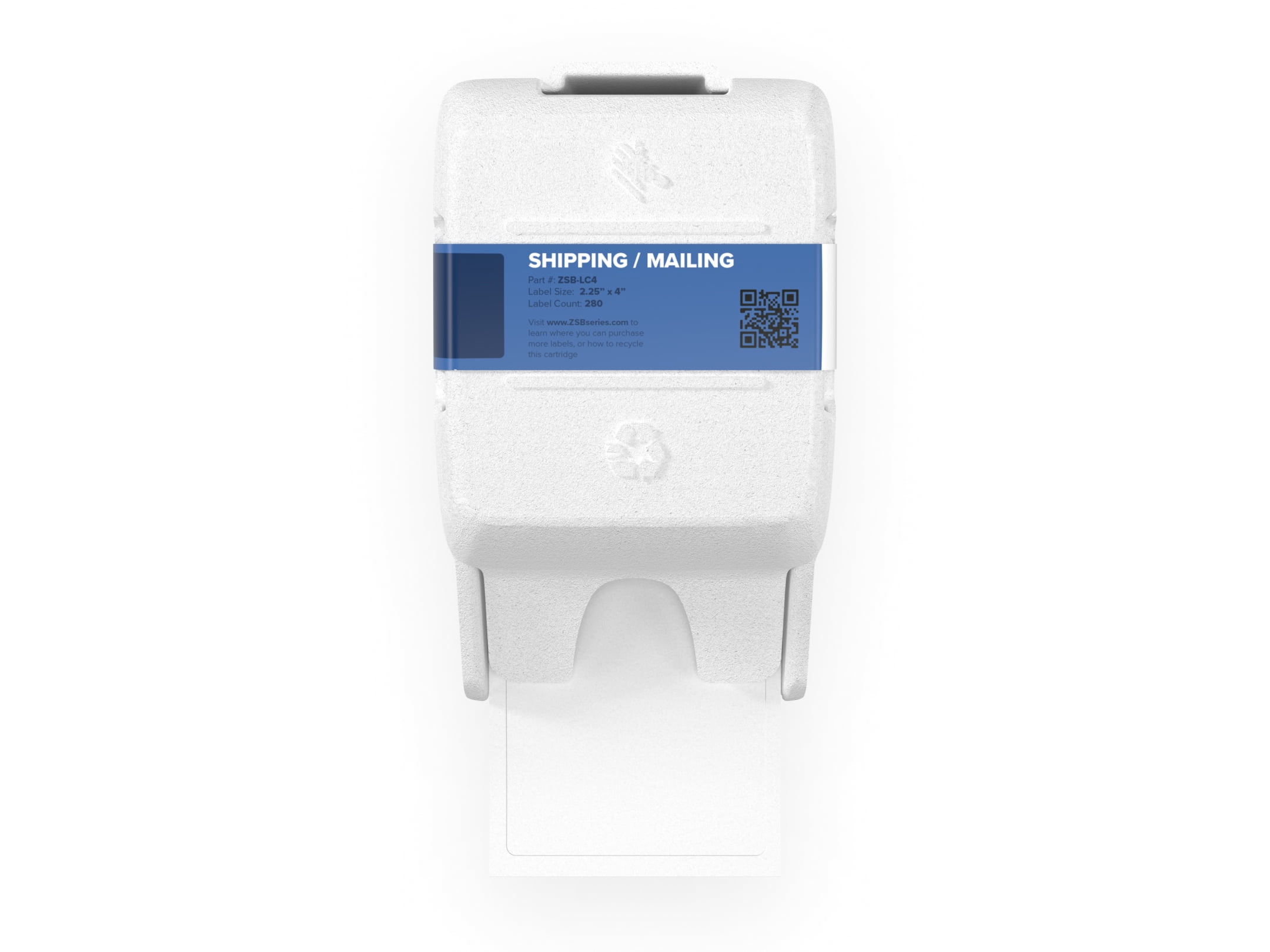 Zebra ZSB Series Mailing Labels Potato StarchBased, Recyclable Label