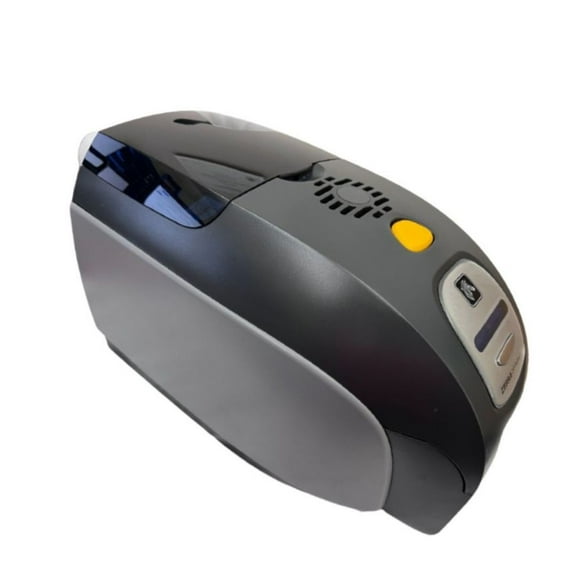 Restored Zebra ZXP Series 3 Dual Side ID Card Printer, Direct-to-Card Printing, 300 dpi, USB and Ethernet Interfaces, 100-Card Feeder and Output Hopper, Supports Magnetic Stripe