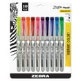 thumbnail image 1 of Zebra Zazzle Liquid Ink Highlighter, Chisel Tip, Assorted Colors, 10-Count, 1 of 6