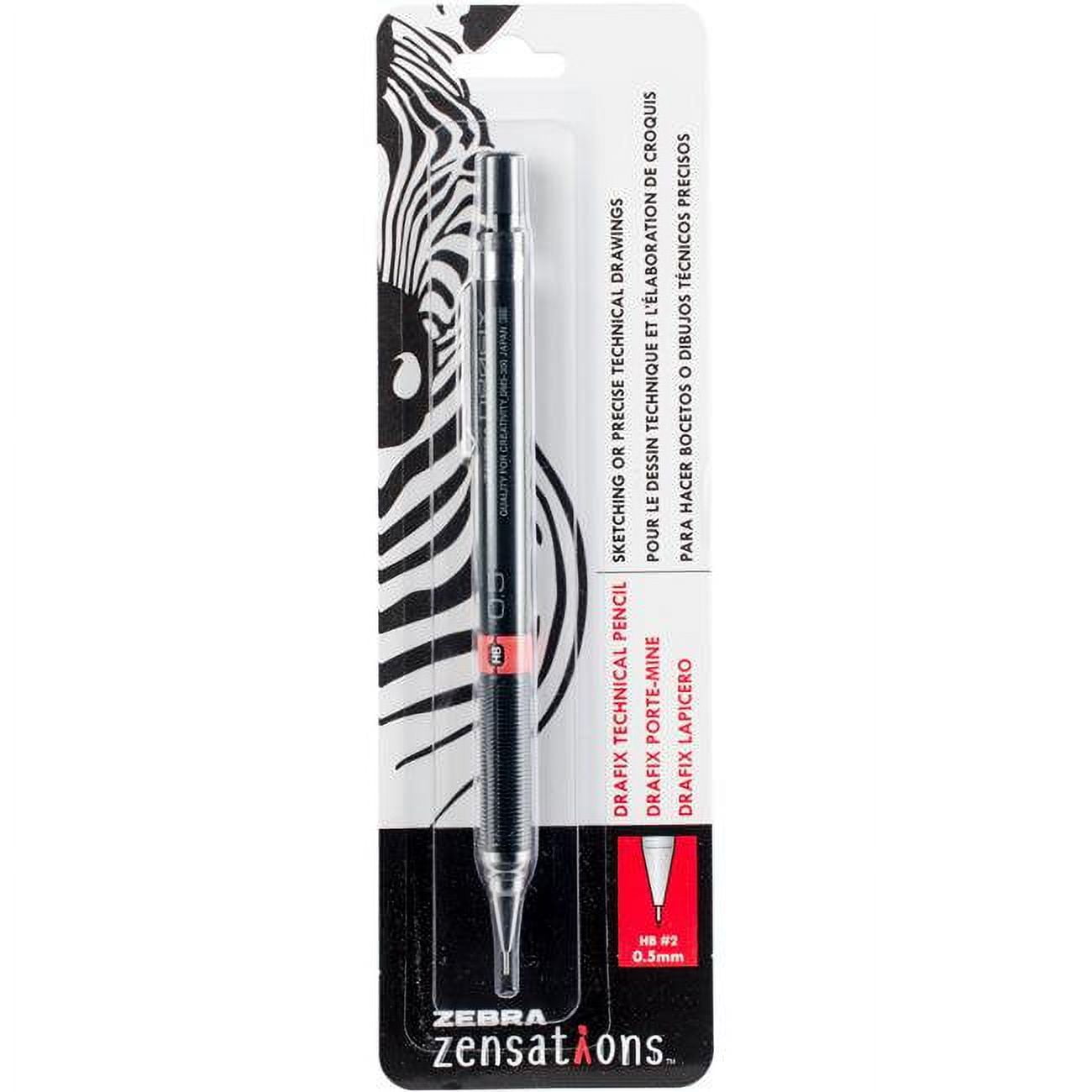 Zebra Pen Drafix Technical Pencil, 0.3mm, Graphite A, Pack of 1