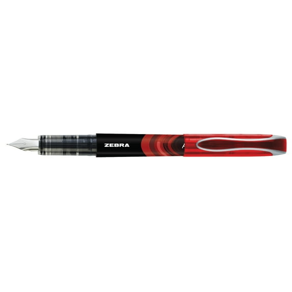 Zebra Zensations Fountain Pen, Red