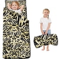 thumbnail image 1 of Zebra and Leopard Print Pattern Toddler Nap Mats for Kids Preschool,Sleeping Mat Bag or Kids,Toddler Sleeping Bag,Toddler Nap Mat or Daycare, 1 of 6